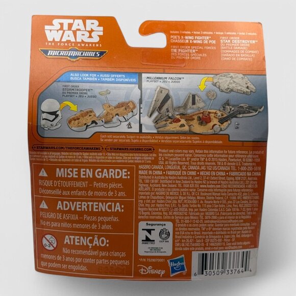 Star Wars Micro Machines The Force Awakens First Order Attacks Set - Picture 3 of 4
